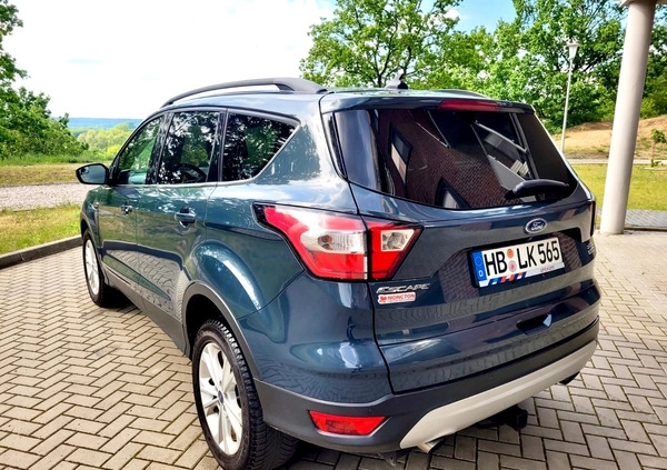 Ford Kuga cena 69900 przebieg: 86840, rok produkcji 2019 z Grybów małe 191